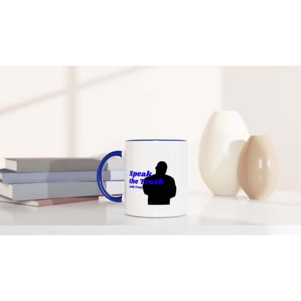 Speak the Truth with Troy Merch Mug - Image 2