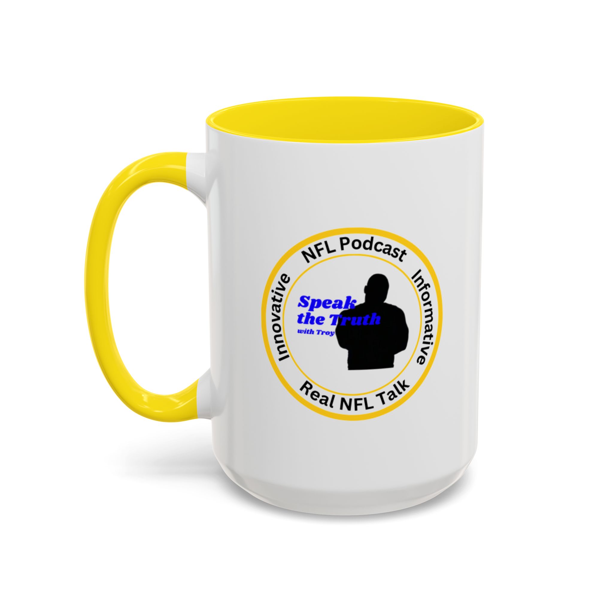 Speak the Truth NFL Podcast Accent Coffee Mug — 11/15oz - Image 31