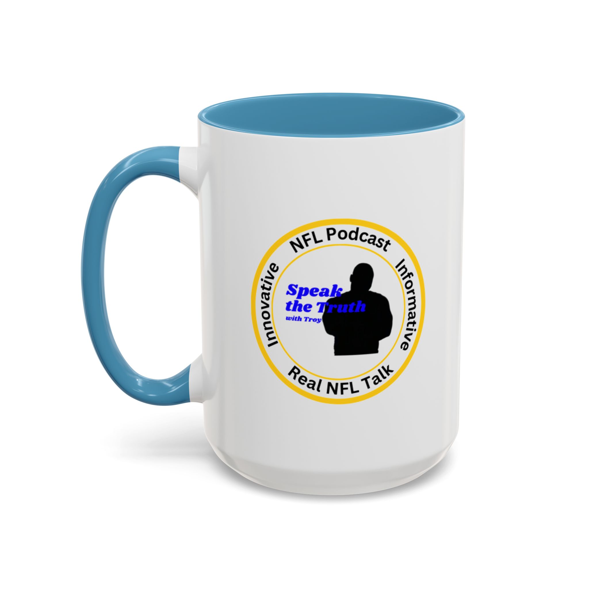 Speak the Truth NFL Podcast Accent Coffee Mug — 11/15oz - Image 23