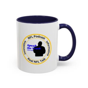 Speak the Truth NFL Podcast Accent Coffee Mug — 11/15oz