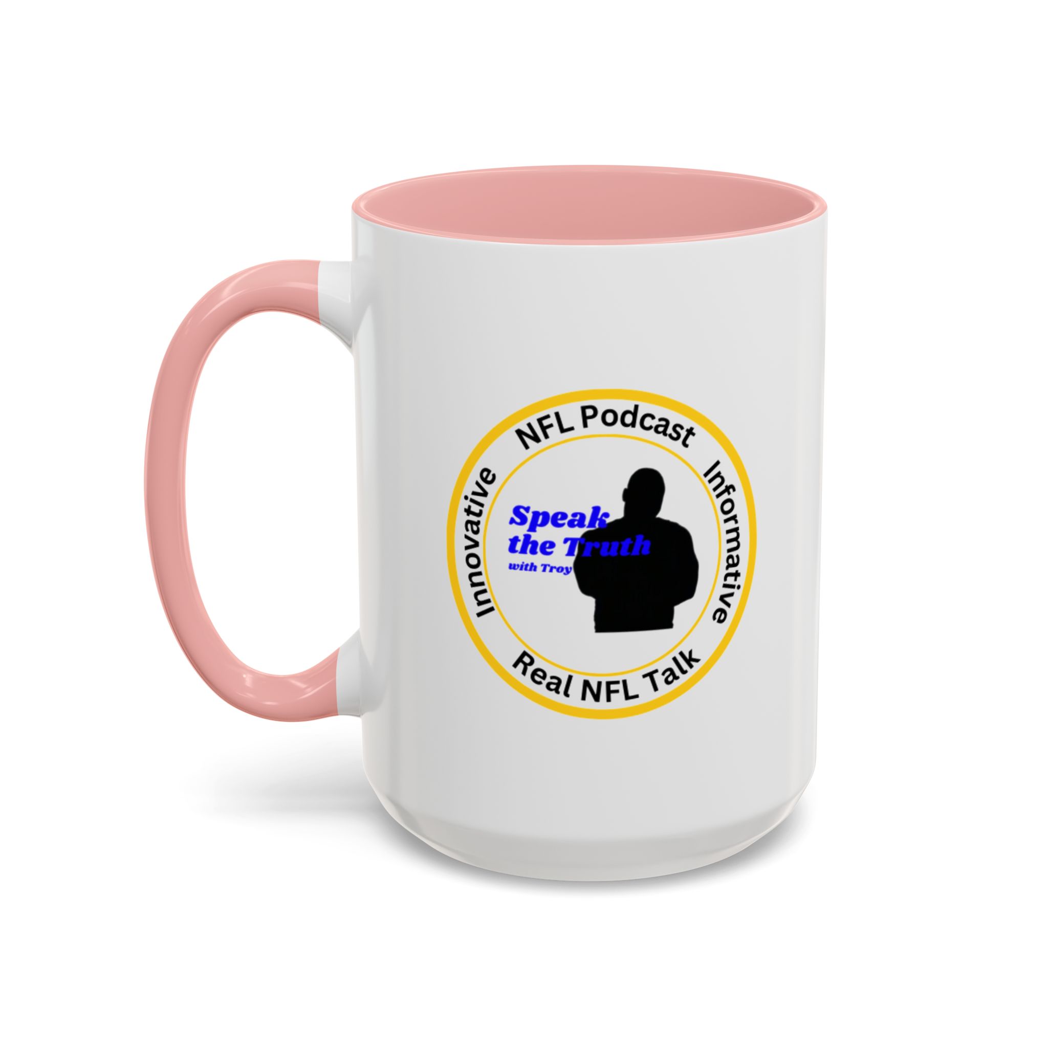 Speak the Truth NFL Podcast Accent Coffee Mug — 11/15oz - Image 15