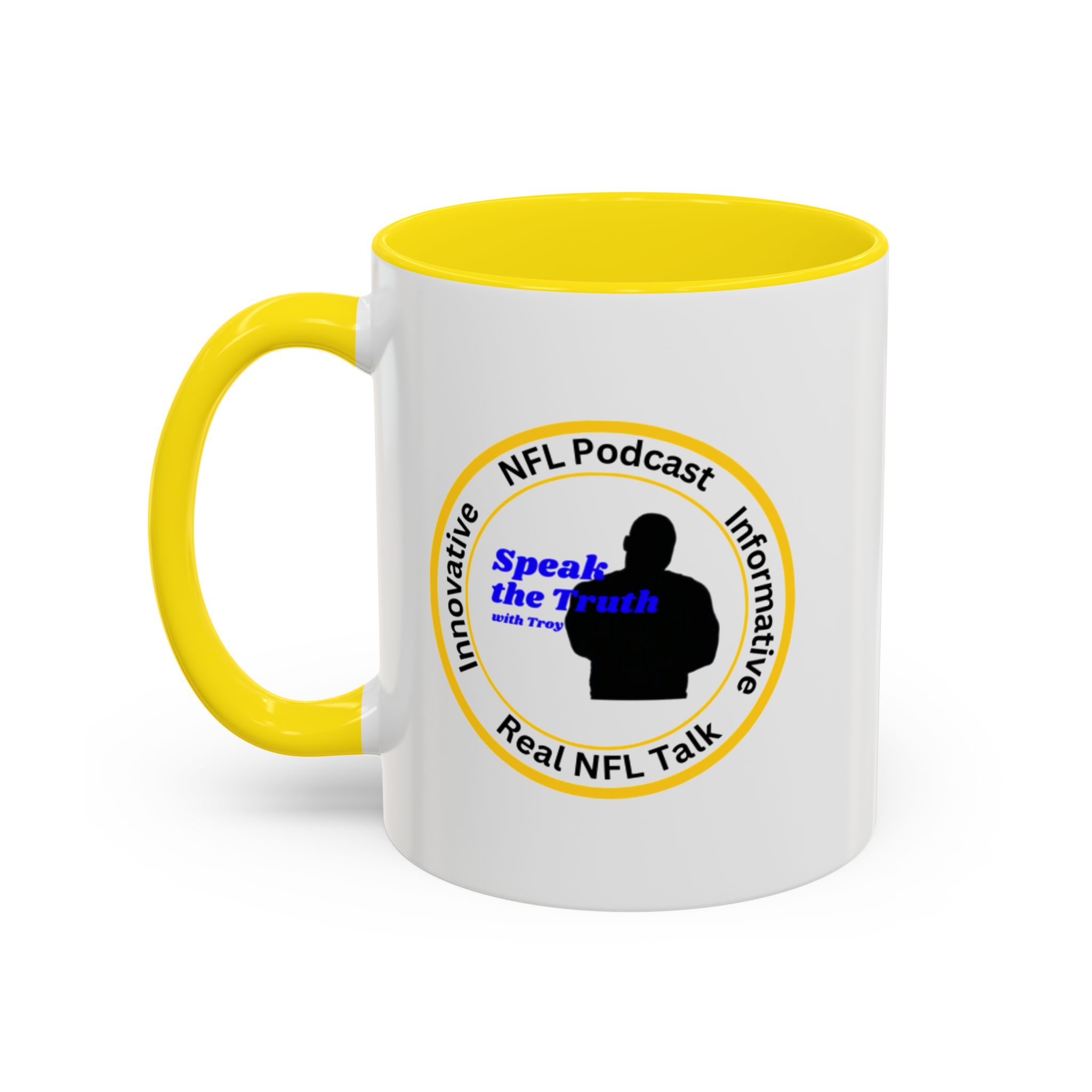 Speak the Truth NFL Podcast Accent Coffee Mug — 11/15oz - Image 27
