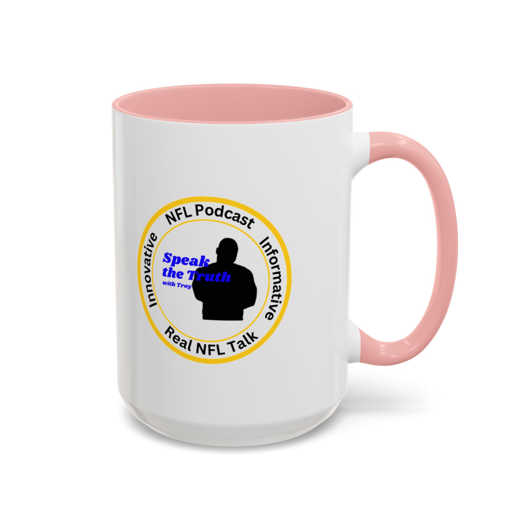 Speak the Truth NFL Podcast Accent Coffee Mug — 11/15oz - Image 14