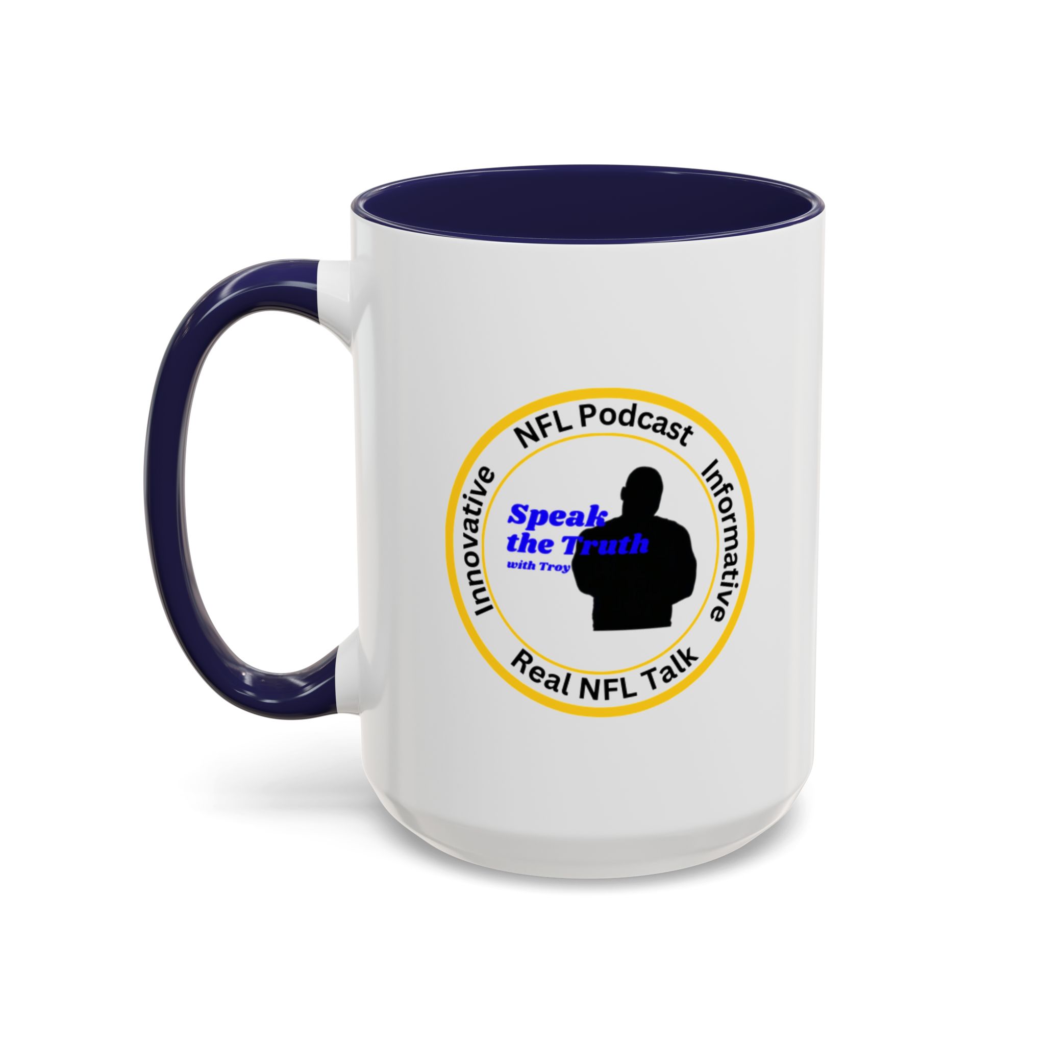 Speak the Truth NFL Podcast Accent Coffee Mug — 11/15oz - Image 7