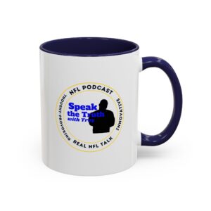 Speak the Truth NFL Podcast Accent Coffee Mug — 11/15oz