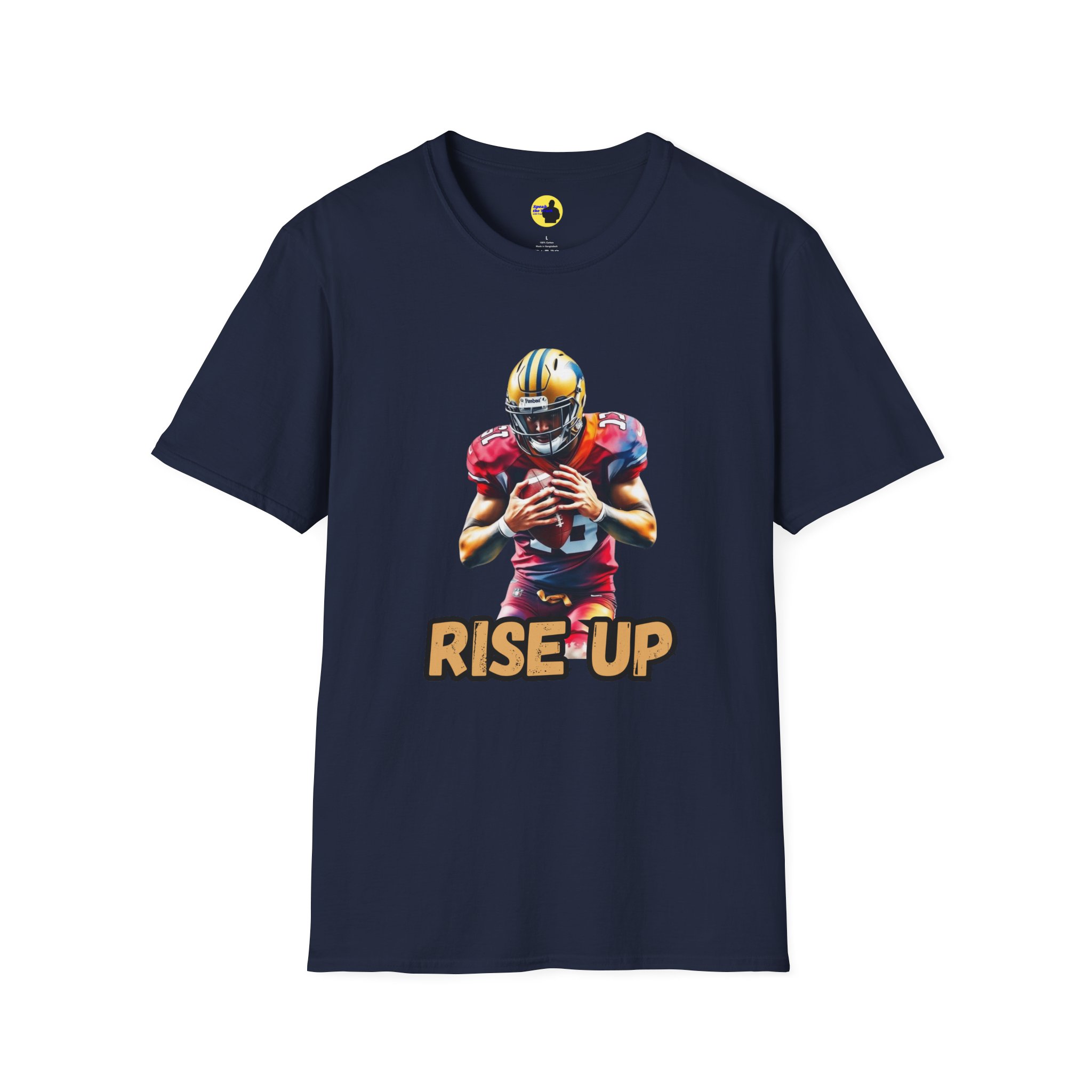 Football Player "Rise Up" T-Shirt