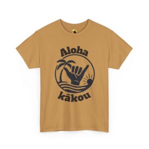 Aloha Kākou Shaka T-Shirt — Hawaiian Surf Vibes Tee