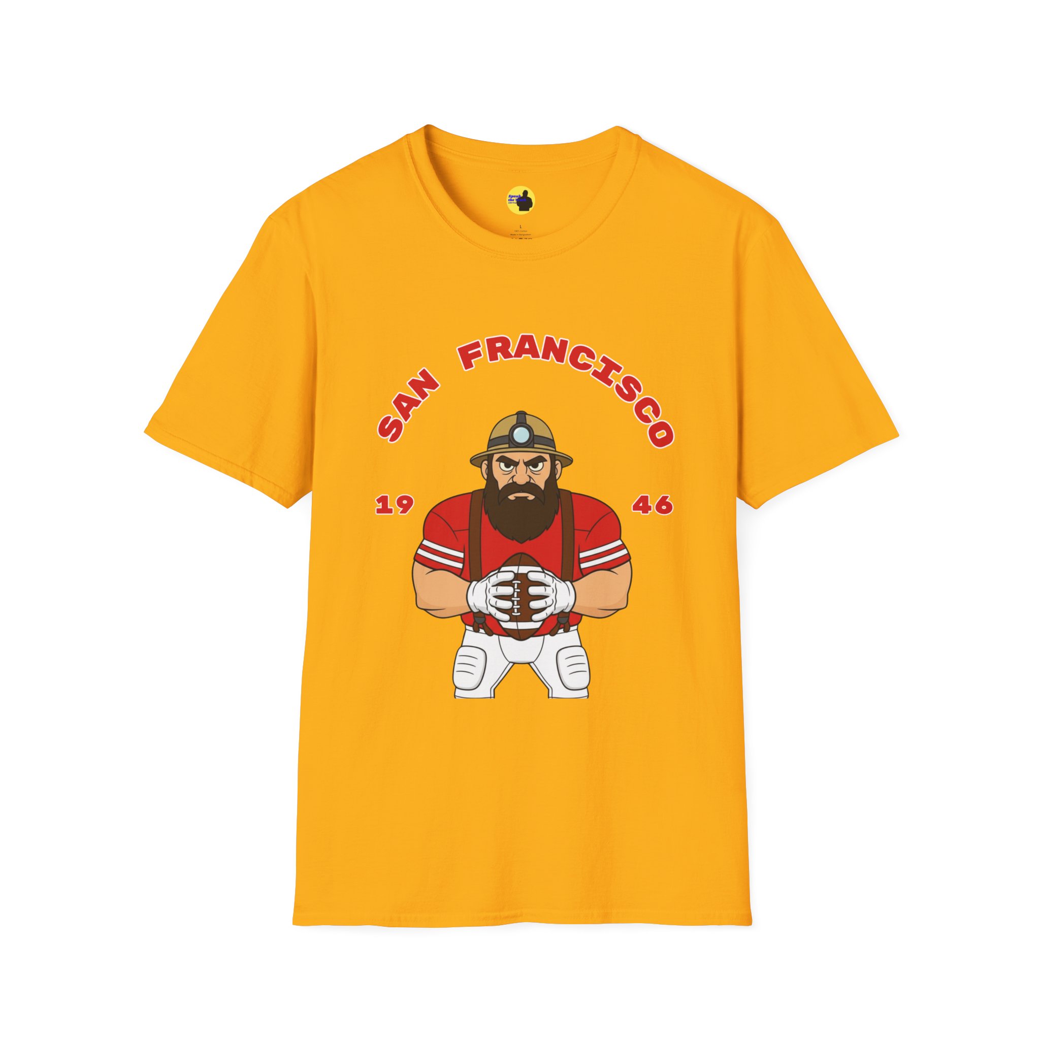 San Francisco Miner Football T-Shirt - Image 9