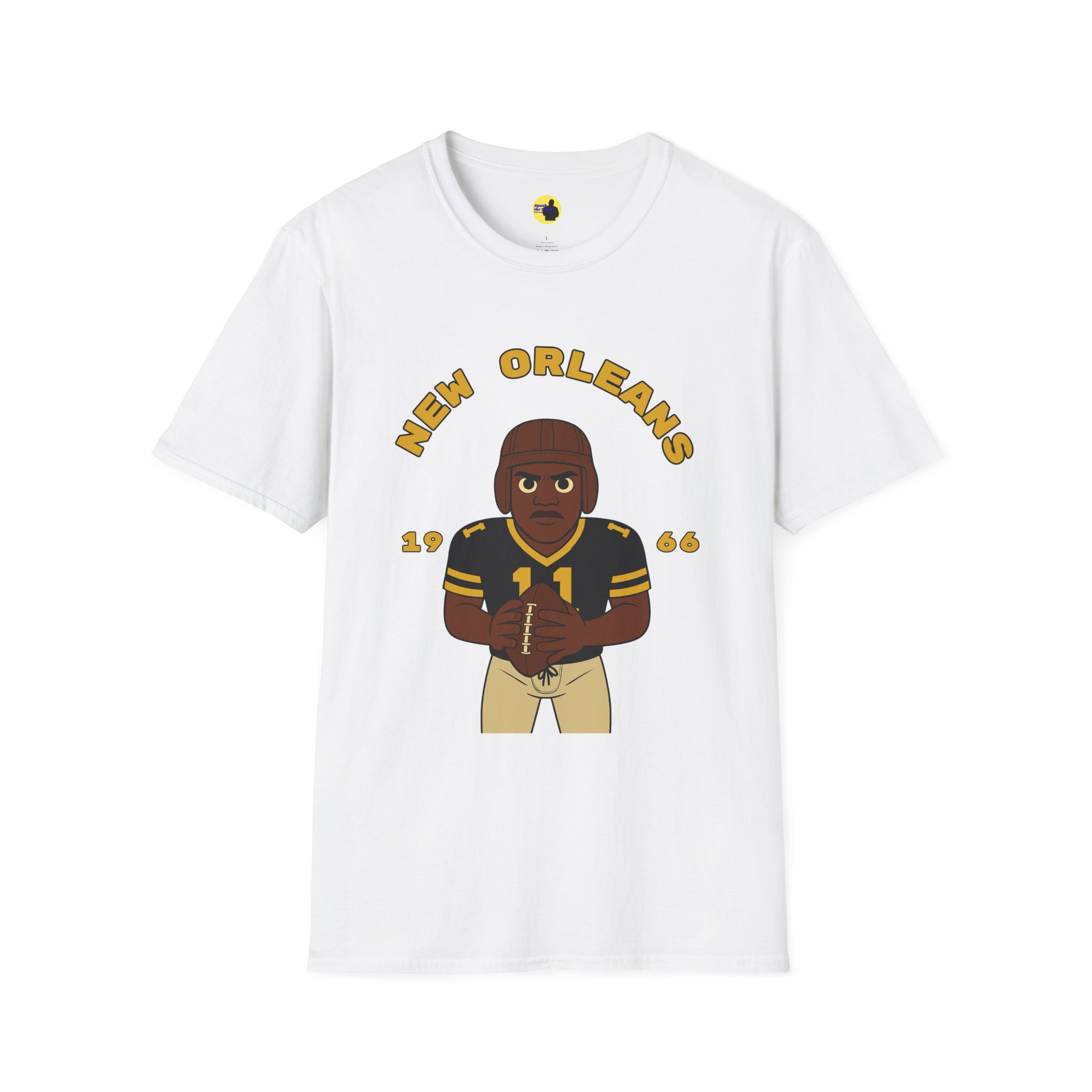 New Orleans Football Quarterback T-Shirt - Image 5