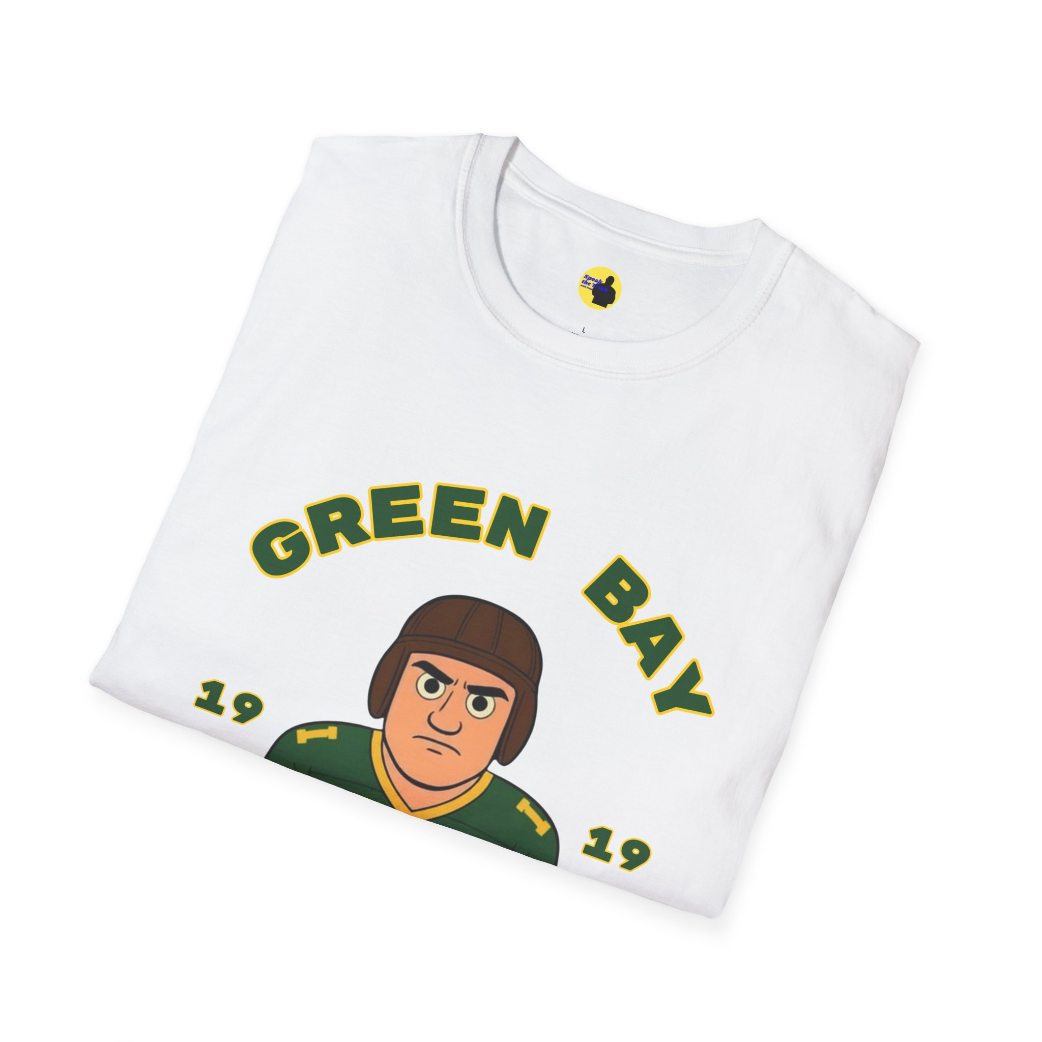 Green Bay Football Player Graphic T-Shirt - Image 8