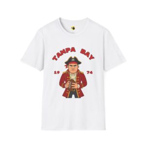 Tampa Bay Pirate Retro Football T-Shirt