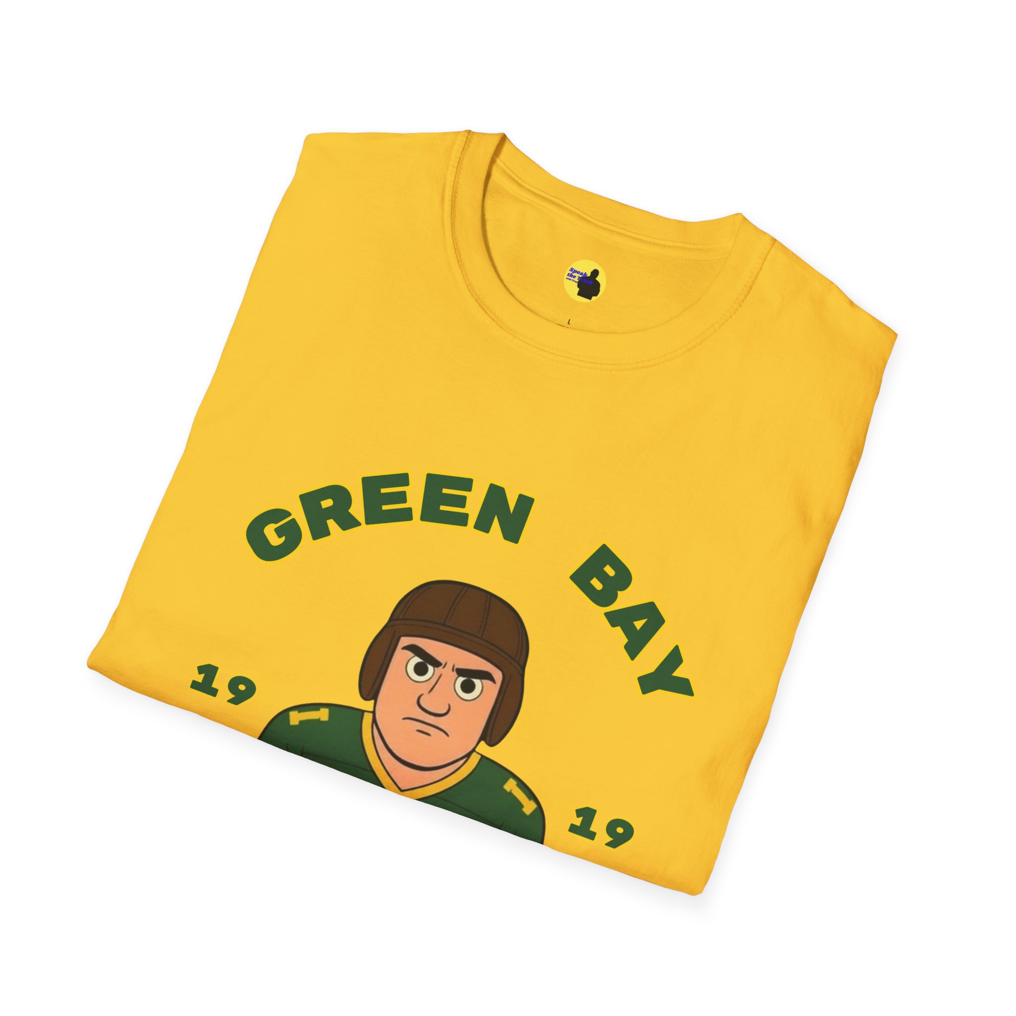 Green Bay Football Player Graphic T-Shirt - Image 12