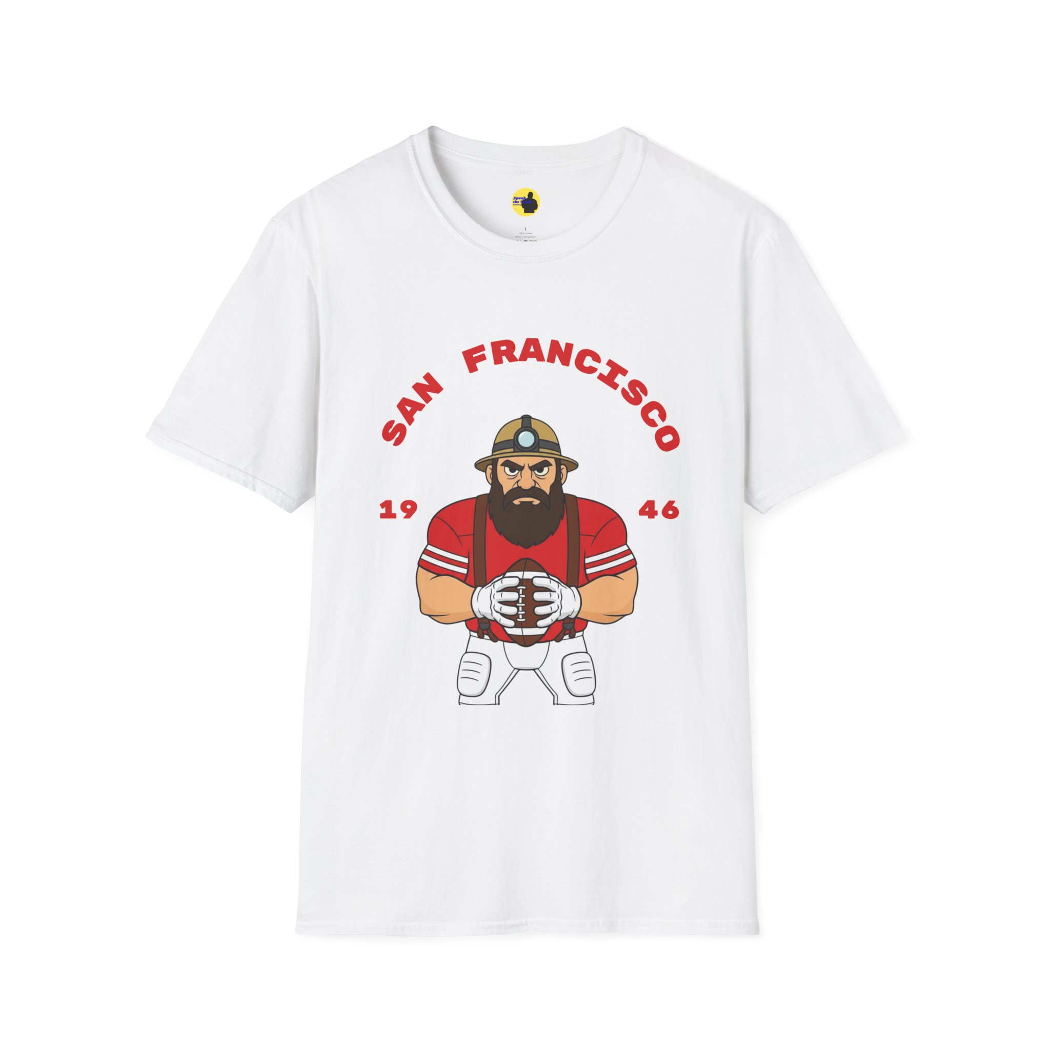 San Francisco Miner Football T-Shirt - Image 5