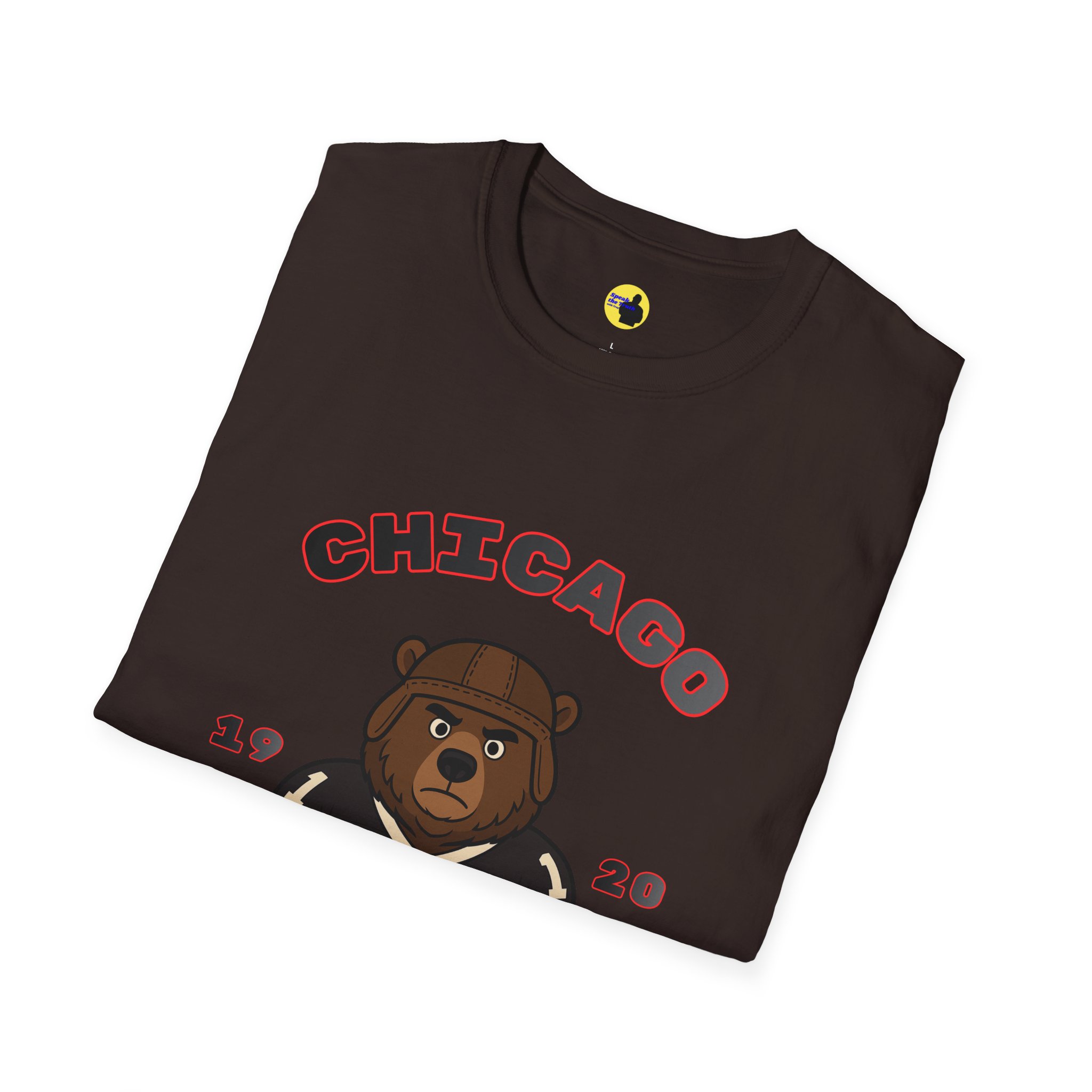 Chicago Football Bear T-Shirt - Image 12