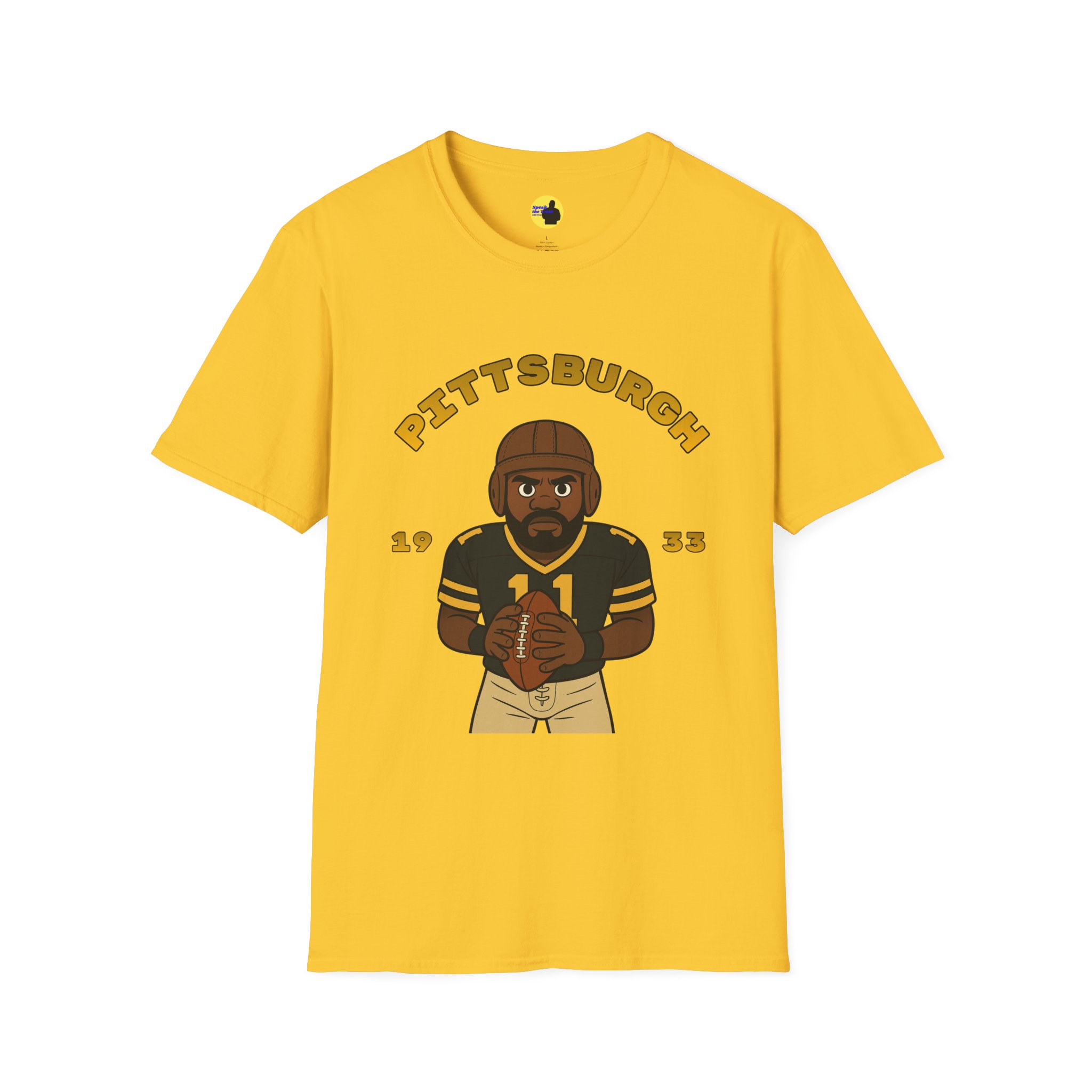 Pittsburgh Vintage Football T-Shirt - Image 9
