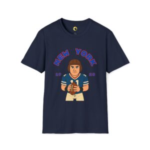 New York Vintage Football Player T-Shirt