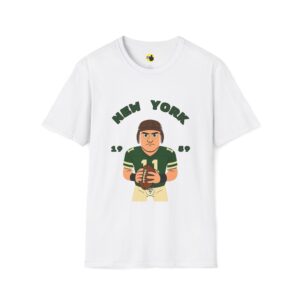 New York Vintage Football Player T‑Shirt
