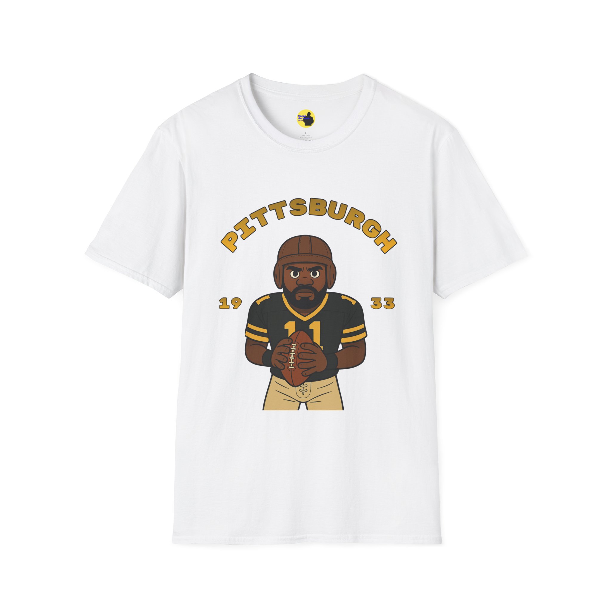 Pittsburgh Vintage Football T-Shirt - Image 5