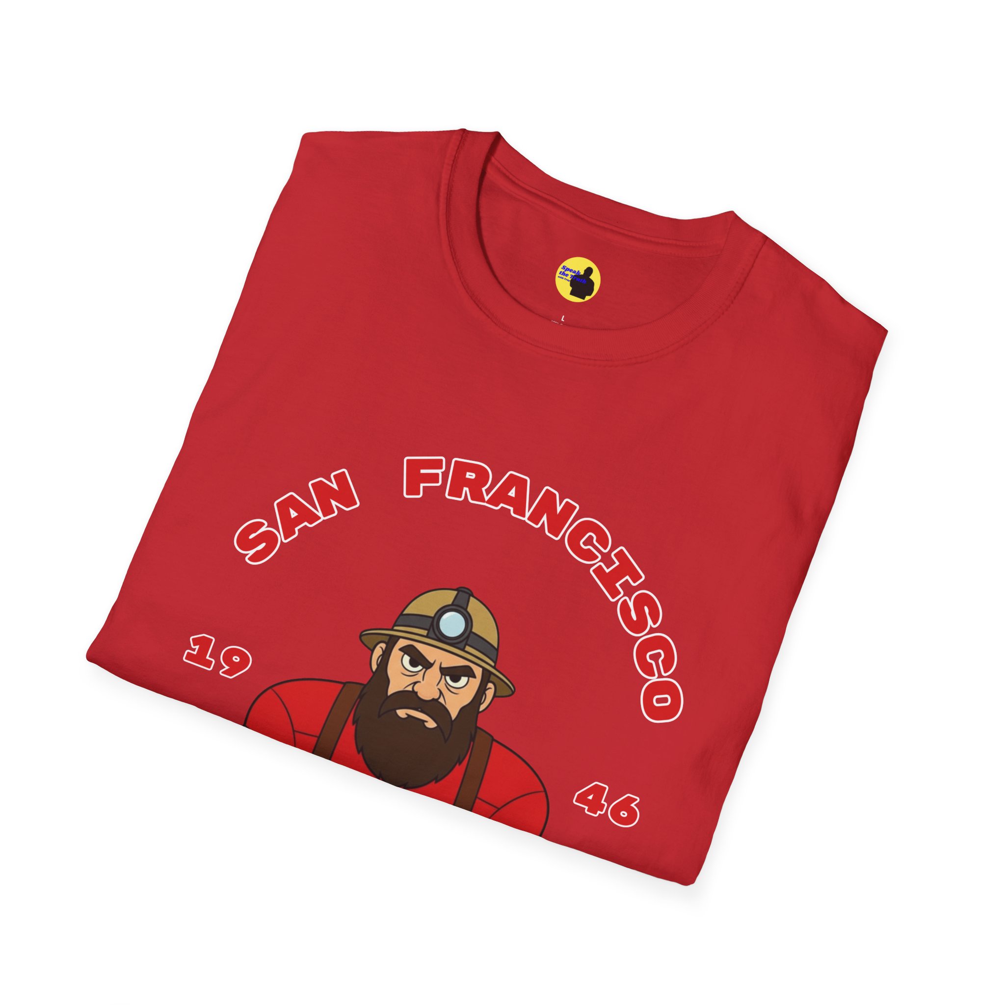 San Francisco Miner Football T-Shirt - Image 4